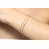 Bracelet chaine Constellation Or Rose 18K | Djoline