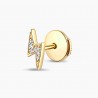 Boucles d’oreilles puces diamants Or Jaune | Djoline Joailliers