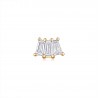 Boucles d’oreilles Lyna Or 18 carats Diamants | Djoline Joailliers