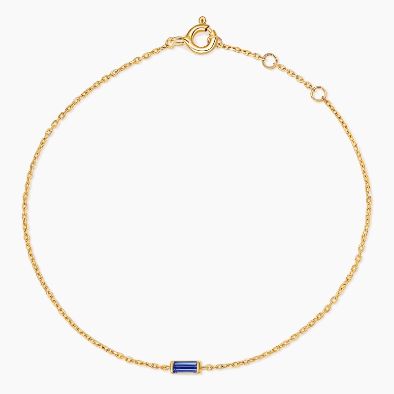 Bracelet NEW YORK Or 18 carats Saphir Bleu | Djoline Joailliers