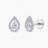 Boucles d'oreilles My Tresor Or Rose 18K diamants | Djoline